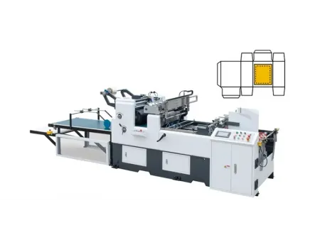 Machine à poser les fenêtres des cartons (Station Window Patcher)