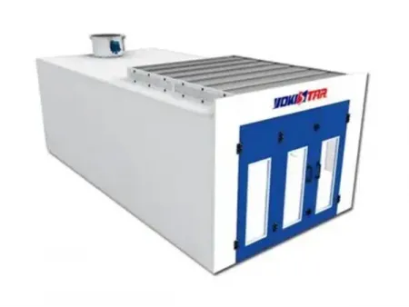 Cabine de peinture pour menuiserie