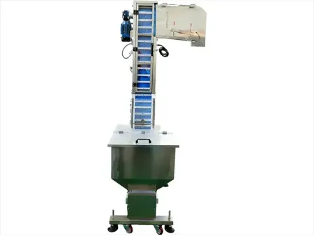 Élévateur de capsules / Convoyeur élévateur de bouchons / Distributeur automatique de bouchons / Élévateur et alimentateur automatique de bouchons