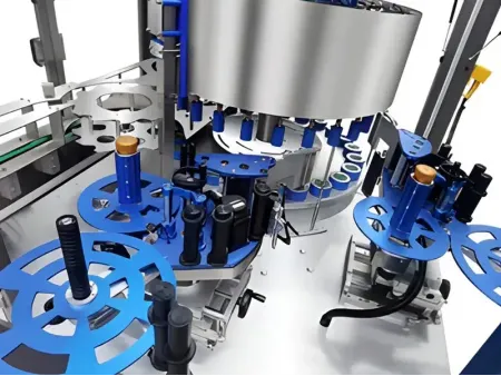 Étiqueteuse rotative automatique