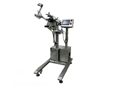 Étiqueteuse automatique en ligne pour surfaces planes