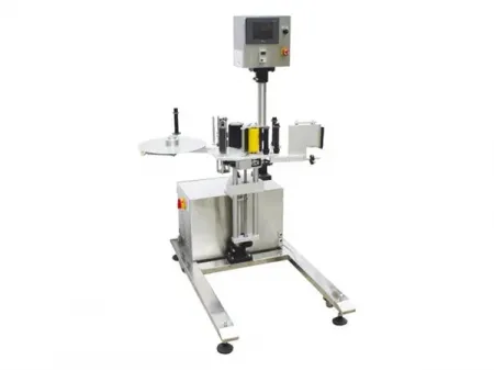 Étiqueteuse automatique en ligne pour surfaces planes