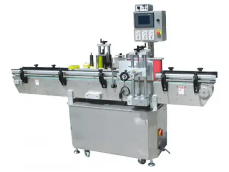Étiqueteuse automatique pour bouteilles rondes