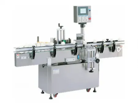 Étiqueteuse automatique pour bouteilles rondes