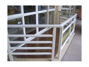 Rambarde en aluminium