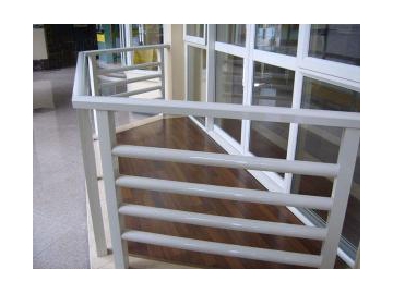 Rambarde en aluminium