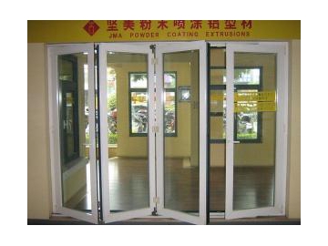 Portes et fenêtres coulissantes en aluminium