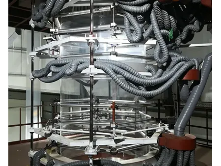 Machine de moulage par extrusion-soufflage (films POF à 3-5 couches)