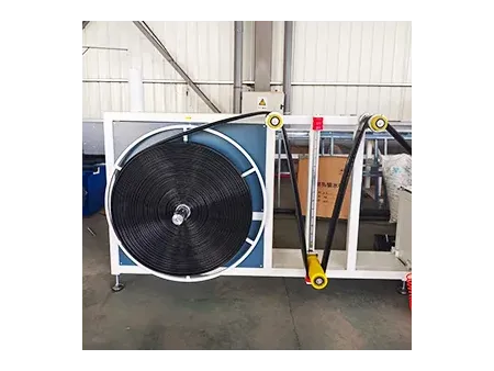 Ligne d’extrusion de gaines plates avec sorties pré-installées