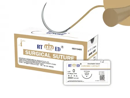 Suture En Catgut Chromé