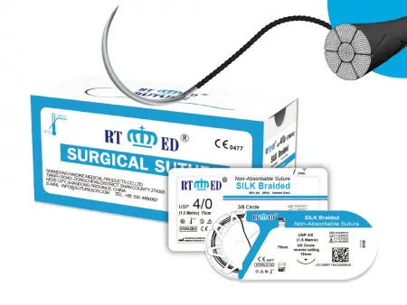 Fil de Suture en Soie