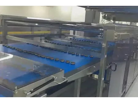 Ligne automatique d’emballage de gâteaux et de barres