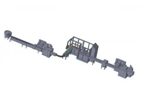 Ligne automatique de conditionnement secondaire