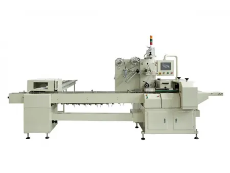 Machine de conditionnement horizontal sans barquette SF-N (conditionnement de biscuits sur chant)