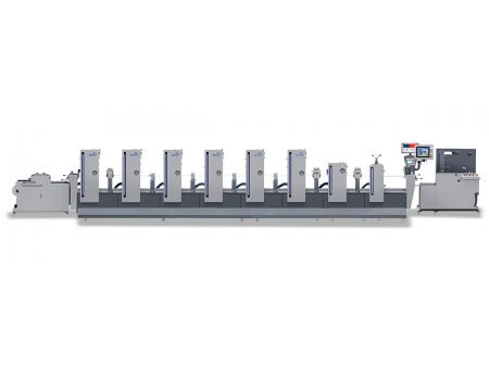 Machine d'impression offset d'étiquettes intermittentes pour plaques PS, ZX-320/450
