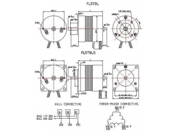 Moteur sans balais 57mm