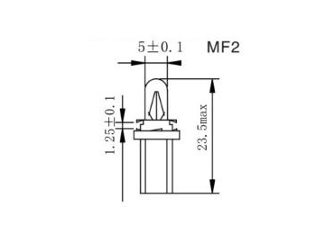 Ampoule de tableau de bord MF1,2,3,4