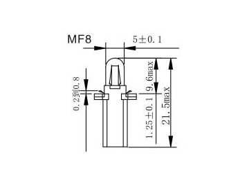 Ampoule de tableau de bord MF5,6,7,8,9