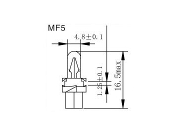 Ampoule de tableau de bord MF5,6,7,8,9