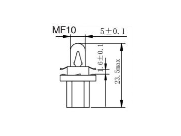 Ampoule de tableau de bord MF10, 11, 12, 14