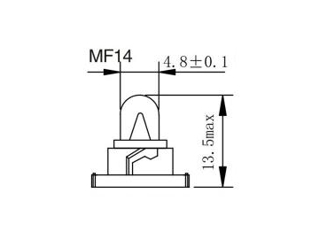 Ampoule de tableau de bord MF10, 11, 12, 14