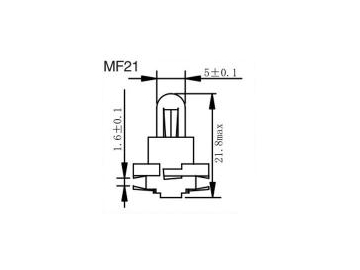 Ampoule de tableau de bord MF15, 16, 20, 21, 22