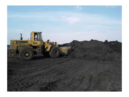 Presse à briquettes en tourbe