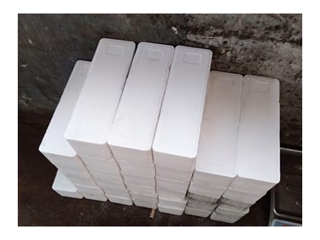 La presse à briquettes de sel