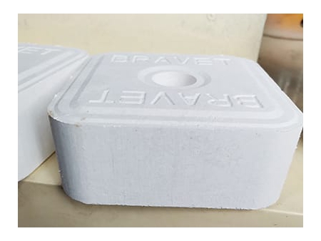 La presse à briquettes de sel