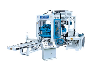 Machine de fabrication de briques creuses