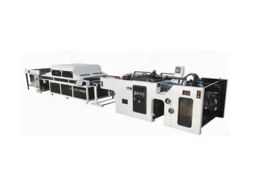 Machine de sérigraphie rotative automatique multicolore