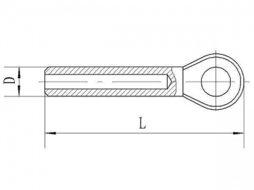 Cosse pour câble acier