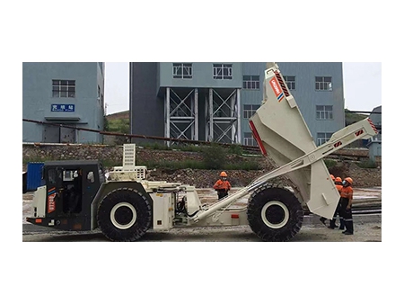 Tombereau pour exploitation minière UK200H / Camion d'exploitation souterraine / Tombereau articulé