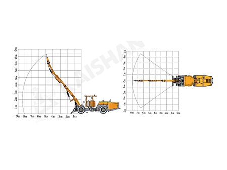 Foreuse hydraulique d'écaille de roches KQ311 / Foreuse dirigée pour roche dure