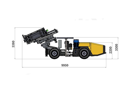 Foreuse hydraulique pour longs trous KS311 / Engins de forage longs trous