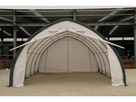 Tente de stockage de grains