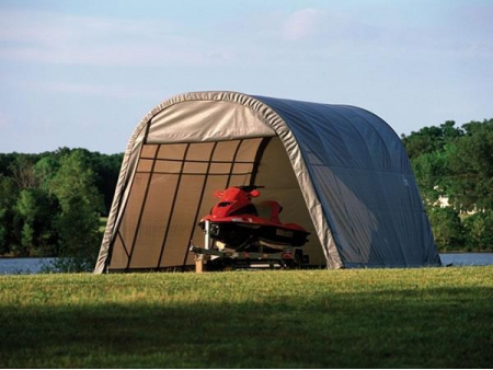 Garage pour bateaux en toile