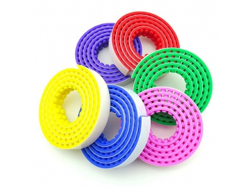 Bande de silicone de blocs flexible