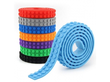 Bande de silicone de blocs flexible