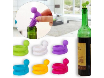 Bouchon de bouteille en silicone