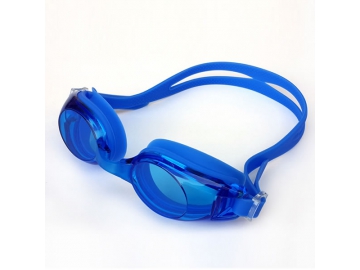 Bonnet et lunettes de natation en silicone