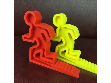 Cale-porte en silicone