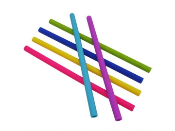 Paille en silicone