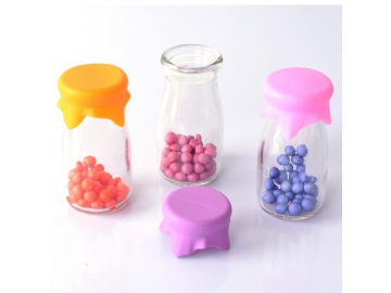 Capsule en silicone pour bouteille