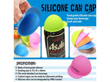 Capsule en silicone pour bouteille