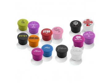 Capsule en silicone pour bouteille