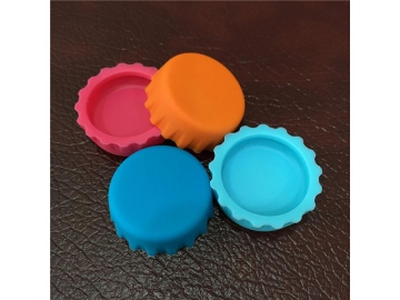 Capsule en silicone pour bouteille