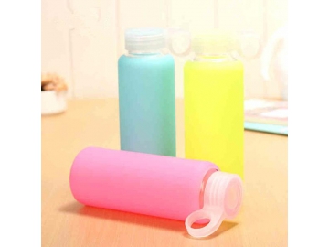 Housse en silicone pour bouteille