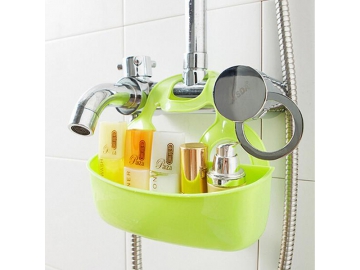 Boîte de rangement silicone pour salle de bain