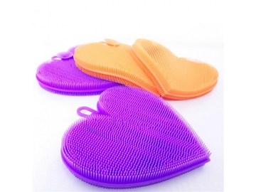 Brosse de nettoyage en silicone